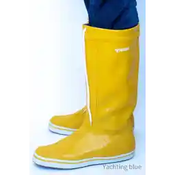 Bootlaars - regenlaars - geel - maat 45 - B keus - dameslaars - herenlaars - watersport - Viking - Valt klein -