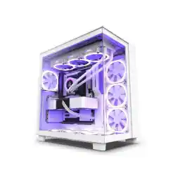 NZXT H9 Flow - All White - CM-H91FW-01 - Dual-Chamber Mid-Tower Airflow Case