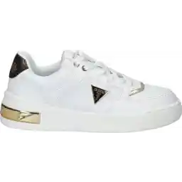 Guess Clarkz Lage sneakers - Leren Sneaker - Dames - Wit - Maat 36