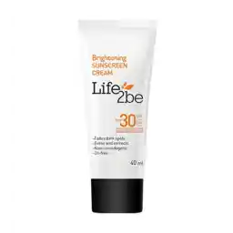 کرم ضدآفتاب و روشن کننده SPF30حجم 40 میلی لیتر | لایف توبی