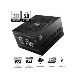 MSI MAG A750GL PCIE5, Fully Modular Compact Gaming 750W Power Supply, 80+ Gold, ATX 3.1 & PCIe 5.1 Ready, Native Dual-color 12V-2x6 cable, 10 Year Warranty