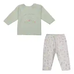 ست تی شرت و شلوار نوزادی ناربن مدل 1521486-41