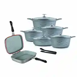 سرویس پخت و پز 13 پارچه گرانیت نالینو مدل Alita Plus