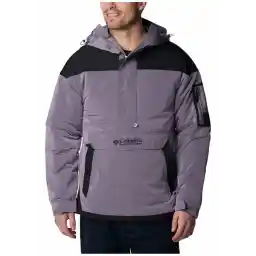 Mor Erkek Kapüşon Yaka Mont 2055721518_WO3827