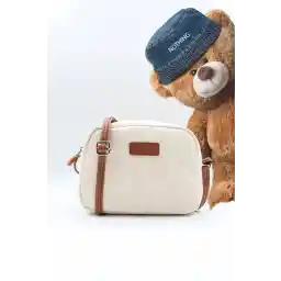 NOTHING Kadın Mini Urban Denim Jean Kot Model Fermuarlı Ayarlanabilir Çapraz Askılı El Kol Ve Omuz Çantası