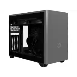 Cooler Master NR200P MAX V2 Small Form Factor with Custom 280mm AIO, 850W SFX Gold PSU, Premium PCIe Gen4 Riser, Tempered Glass or Vented Panel Option