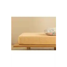 English Home Delta Kolay Ütülenir Tek Kişilik Lastikli Çarşaf Sarı