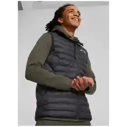 Siyah Erkek Dik Yaka Yelek 67171101-PackLITE Vest