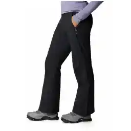 1954011010_WL3428 Siyah Kadın Normal Kalıp Outdoor Pantolonu