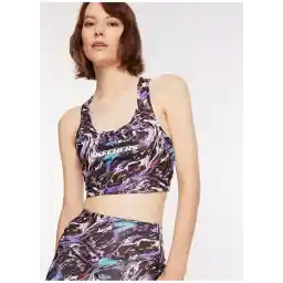 -003W Table Project Mid Support Bra Antrasit Kadın Regular Fit Sporcu Sütyeni