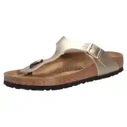 Birkenstock Gizeh Gold Normal Fußbett - Damen Hausschuhe - 1016108