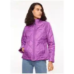232174-499W Outerwear Padded Jacket Mor Kadın Regular Fit Ceket