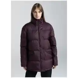 Mor Kadın Dik Yaka Mont 361N5NWYSR-1 AUTHENTIC AOMI