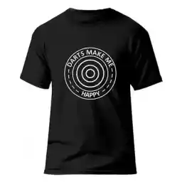 تیشرت ورزشی دارت فشن لاین DRT 09 | مشکی/سفید