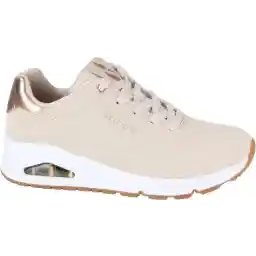 Skechers Uno Golden Air - maat 37 - Sneakers beige Synthetisch - Dames