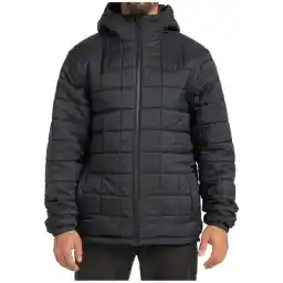 F1JK37 TRANSPORT REVO 10K Siyah Erkek Kapüşon Yaka Normal Kalıp Ceket