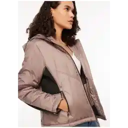 232056-506W Outerwear Padded Jacket Lila Kadın Regular Fit Ceket