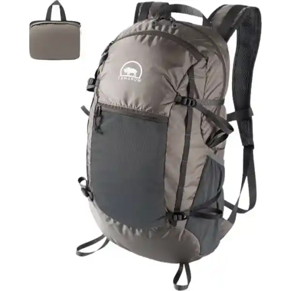 Tamarow Opvouwbare Rugtas - Lichtgewicht Rugtas - Outdoor - Spatwaterdicht - 28 Liter - Bruin