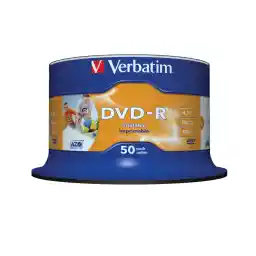 Verbatim DVD-R Rohlinge 50er Spindel bedruckbar