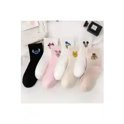 BGK 7'li Renkli Kolej Çorap