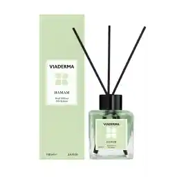 Viaderma Kare Şişe Hamam Esansı Bambu Çubuklu Oda Kokusu 100 ml