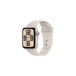 Apple Watch SE GPS 40mm Yıldız Işığı Alüminyum Kasa ve Yıldız Işığı Spor Kordon - M/L Apple Watch SE GPS 40mm Yıldız Işığı Alüminyum Kasa ve Yıldız Işığı Spor Kordon - M/L