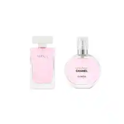 عطر جیبی زنانه تاینی مدل Chanel Chance به همراه ادوپرفیوم زنانه مدل Mania | النترا