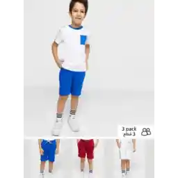Boys 3 Pack Shorts