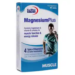 قرص منیزیم پلاس بسته 30 عدد | یوروویتال
