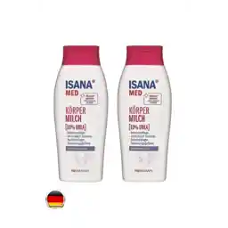 ISANA Med Vücut Sütü %10 Üre Körpermilch 250 Ml (2 Adet)