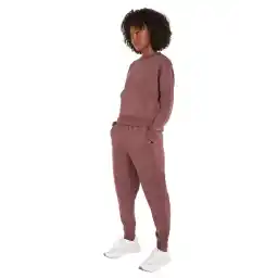 00GWS4W341LKO-PW - Pullover Cropped Kadın Pembe Bisiklet Yaka Normal Kalıp Sweatshirt