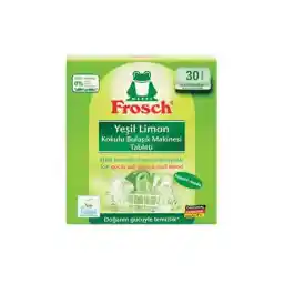 Frosch Yeşil Limonlu Bulaşık Deterjanı Tablet 30 Lu