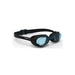 Decathlon Yüzücü Gözlüğü - Standart Boy - Siyah/mavi - Şeffaf Camlar - Xbase