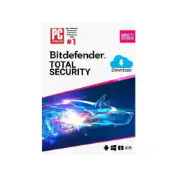 Bitdefender Total Security 2025 - 5 Devices / 1 Year - Download
