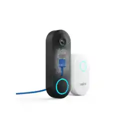 REOLINK Video Doorbell PoE Camera,180° Diagonal, 5MP IP Security Camera Outdoor with Chime, 2-Way Talk, Plug & Play, Secured Local Storage, No Monthly Fee