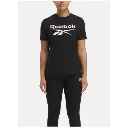 100034774 ID T-SHIRT Siyah Kadın Yuvarlak Yaka Normal Kalıp T-Shirt