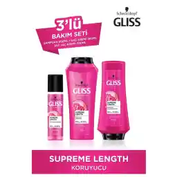 Gliss Supreme Length 500 ml Saç Kremi 360 ml Sıvı Saç Kremi 200 ml