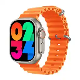 ساعت هوشمند ورنا مدل W49 Ultra همراه با 7 بند