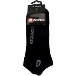 Lotto Sneaker Sokken Zwart 3 Paar - Maat: 39/42