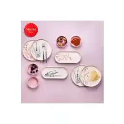 Schafer Sunny 4 Kişilik Kahvaltı Takımı 10 Parça-Pembe01