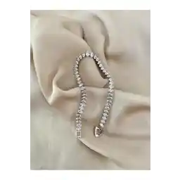 Aqua Su Yolu Gümüş Renk Kararma Yapmayan Bileklik