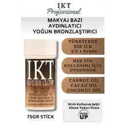 IKT Professional Makyaj Bazı Aydınlatıcı Stick Bronzlaştırıcı