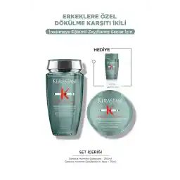 Kerastase Genesis Homme Erkeklere Özel Yoğunlaştırıcı Hediyeli Saç Bakım Seti 3
