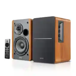 Edifier R1280DBs 2.0 Bluetooth Regallautsprecher – 42W RMS, Subwoofer-Ausgang, optischer Eingang, Holzdesign