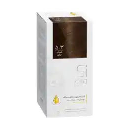 کیت رنگ موی زی فام Zi Fam سری طلایی حجم 50 میلی لیتر