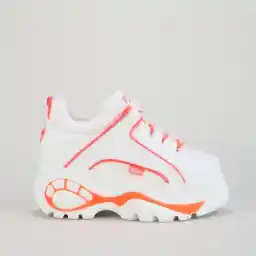 Buffalo London 1339-14 2.0 White Neon Orange Leather ORANJE