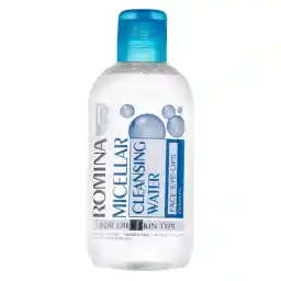 محلول پاک کننده آرایش چشم و لب مناسب پوست چرب و جوش دار حجم 250 میلی لیتر | رومینا