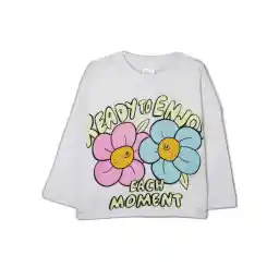 تیشرت آستین بلند دخترانه جی بی جو مدل 402072