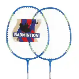 راکت بدمینتون جفتی فاکس ELITE 6633 با کیف | آبی