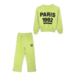 ست سویشرت و شلوار نخی دخترانه جی بی جو مدل 3143